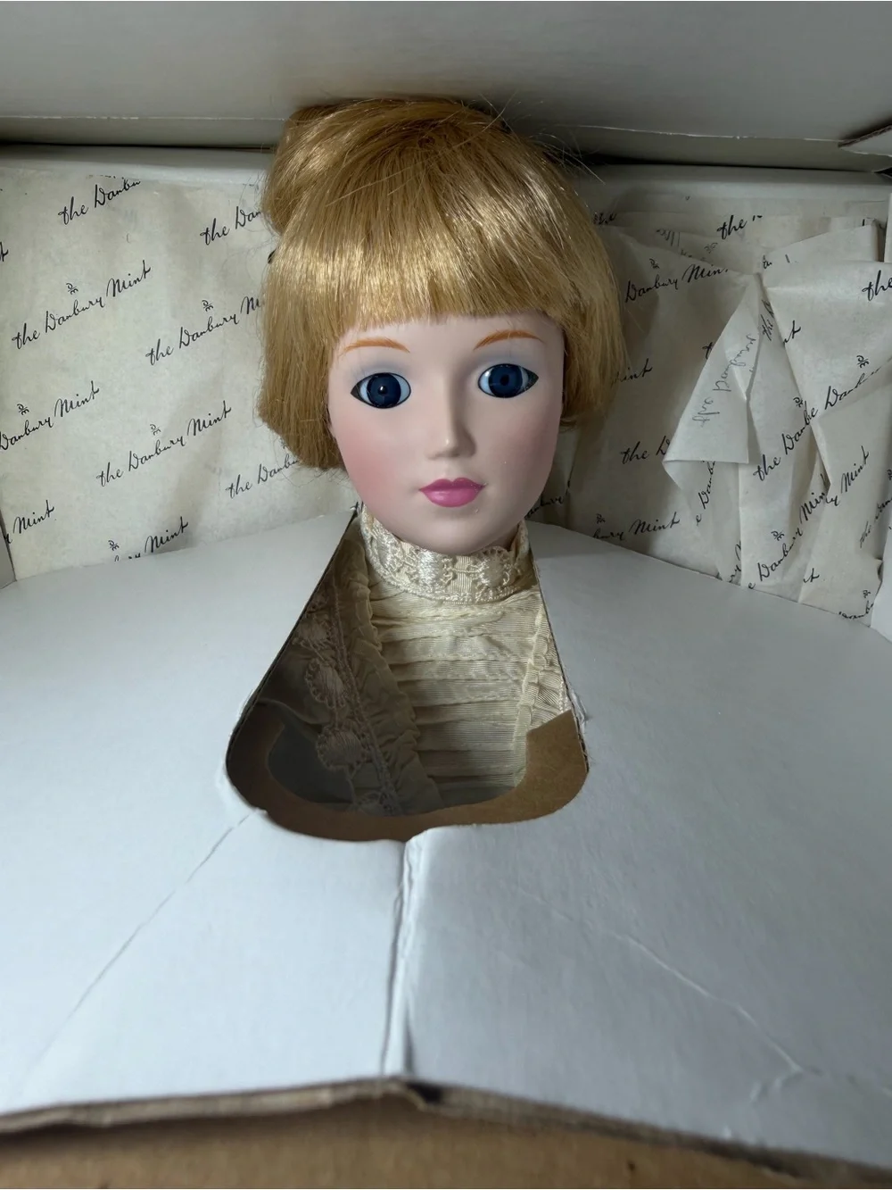 Danbury Mint porcelain bride